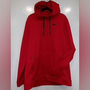 Men's Red Nike Hoodie Size X-Large